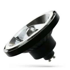 Argon Led Pærer > LED-reflektorpære GU10 ES111 12W 45° 3.000K sort