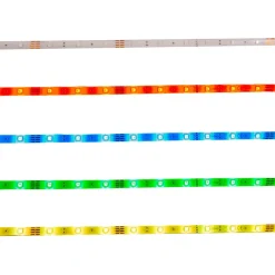 Näve Led Strips > LED-RGB stripe med fjernbetjening, længde 5 meter