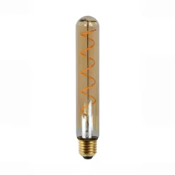 Dæmpbar Led-Pære|Filament Pære ^ Lucide LED-rørpære E27 T32 5W 2,200K dæmpbar 20cm