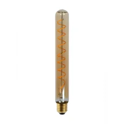 Dæmpbar Led-Pære|Filament Pære ^ Lucide LED-rørpære E27 T32 5W 2,200K dæmpbar 25cm