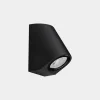 LEDS-C4 Væglamper > Eko skrå udendørs væglampe, sort, bredde 7 cm