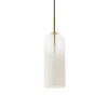LEDS-C4 Pendellamper > Glam hængelampe, hvidt glas, højde 31 cm