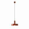 LEDS-C4 Pendellamper > Keops 1-pendellampe, terracotta-mat, Ø 28 cm, aluminium