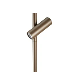 LEDS-C4 Udendørs Spot > LED-spot med jordspyd Juncus 1, brun, 2.700 K