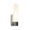 LEDS-C4 Væg- Og Spejllamper > LED-væglampe Dresden IP44, krom, aluminium, glas