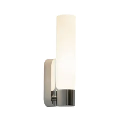 LEDS-C4 Væg- Og Spejllamper > LED-væglampe Dresden IP44, krom, aluminium, glas