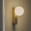 Væg- Og Spejllamper ^ LEDS-C4 LED-væglampe Perlina, guldfarvet, dæmpbar