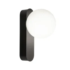 LEDS-C4 Væg- Og Spejllamper > LED-væglampe Perlina, sort, dæmpbar