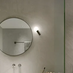 Væg- Og Spejllamper ^ LEDS-C4 Mist væglampe til badeværelset, 1 lk. sort
