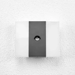 Lindby Væglampe Med Sensor > LED-sensor-udendørs væglampe Kumi, grafit, IP44