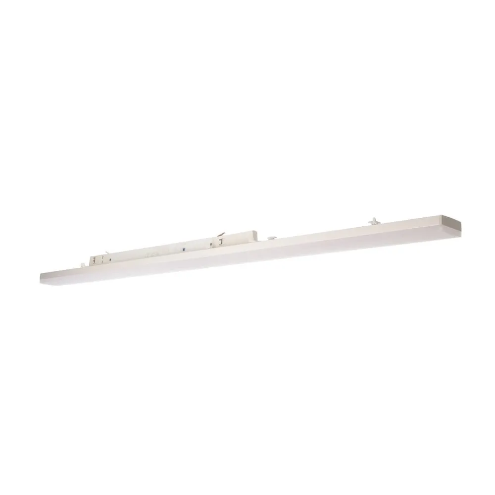 Arbejdsrum/Kontor|Skinnesystem ^ Deko-Light LED-skinnelampe LINEAR PRO, hvid, CCT 120 cm 3-faset DALI