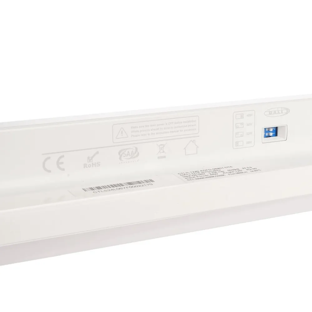 Arbejdsrum/Kontor|Skinnesystem ^ Deko-Light LED-skinnelampe LINEAR PRO, hvid, CCT 120 cm 3-faset DALI