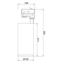 Skinnesystem ^ Deko-Light LED-skinnespot Lucea 3-faset 30 W hvid