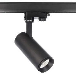 Skinnesystem ^ Deko-Light LED-skinnespot Lucea 3-faset 10W sort