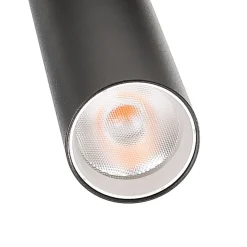 Skinnesystem ^ Deko-Light LED-skinnespot Slim 1-faset, sort, aluminium, 5 W, 2.700 K