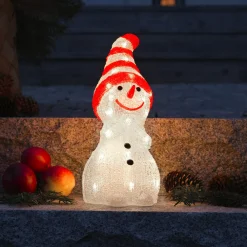 Konstsmide Christmas Dekorationsbelysning|Julepynt > LED-snemandsfigur, lysende, udendørs, IP44