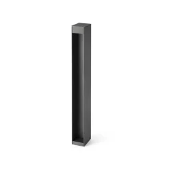 FARO BARCELONA Sokkellamper > LED-sokkellampe Cerler, antracit, 60 cm, metal, IP65, CCT