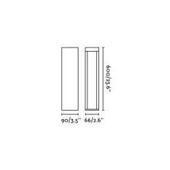 FARO BARCELONA Sokkellamper > LED-sokkellampe Cerler, brun, 60 cm, metal, IP65, CCT