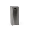 FARO BARCELONA Sokkellamper > LED-sokkellampe Grot, 2700K, grå, beton, IP55, højde 40 cm