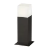 Trio Lighting Sokkellamper > LED-sokkellampe HUDSON, antracit, højde 30 cm, metal IP44