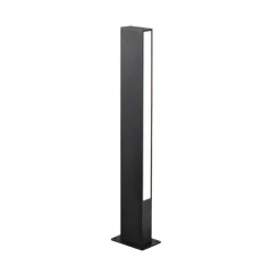 Viokef Sokkellamper > LED-sokkellampe Lir, højde 60 cm, mørkegrå metal, 2 lyskilder