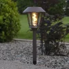 STAR TRADING Sokkellamper > LED-sokkellampe solcelle Fergus i lygteform