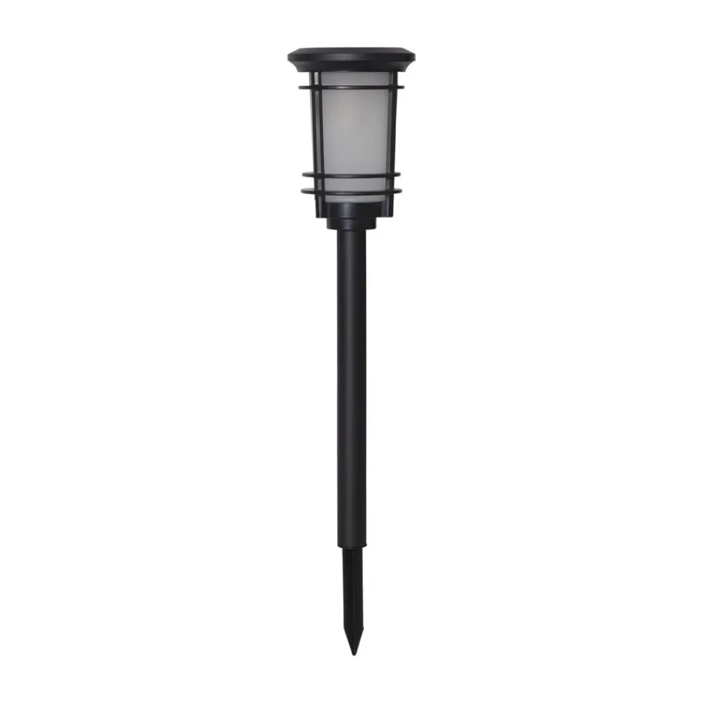 Solcellelamper|Sokkellamper ^ STAR TRADING LED-sokkellampe solcelle Flame med flammeeffekt