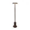 Viokef Sokkellamper|Udendørs Spot > LED-sokkellampe Tango rustbrun, højde 50 cm metal, jordspyd