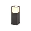 Trio Lighting Sokkellamper > LED-sokkellampe Witham, 40 cm høj, antracit, CCT, IP54
