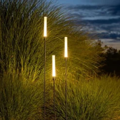 Nowodvorski Lighting Sokkellamper > LED-sokkellampe Zola, sort, aluminium, højde 100 cm
