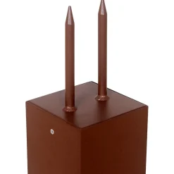 Les Jardins Solcelle Lampe Med Sensor|Gadebelysning Med Sensor > LED-solcellebelysning Tradition Sensor Corten 90 cm