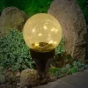 Näve Solcellelamper > LED-solcelle-dekolampe 5248203 i glas, sæt med 3