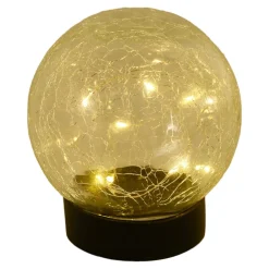 Näve Solcellelamper > LED-solcelle-dekolampe 5248203 i glas, sæt med 3