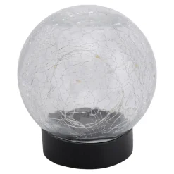 Näve Solcellelamper > LED-solcelle-dekolampe 5248203 i glas, sæt med 3