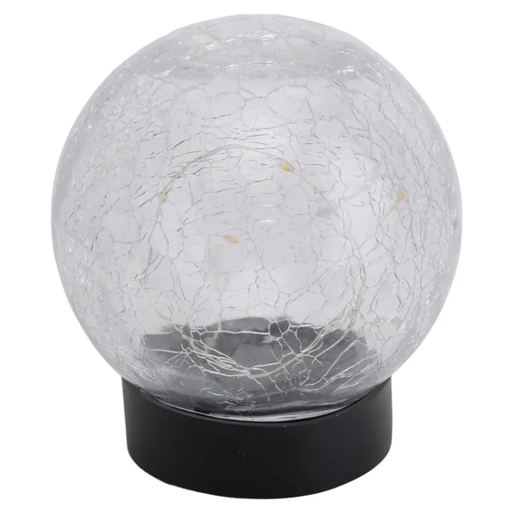 Näve Solcellelamper > LED-solcelle-dekolampe 5248203 i glas, sæt med 3