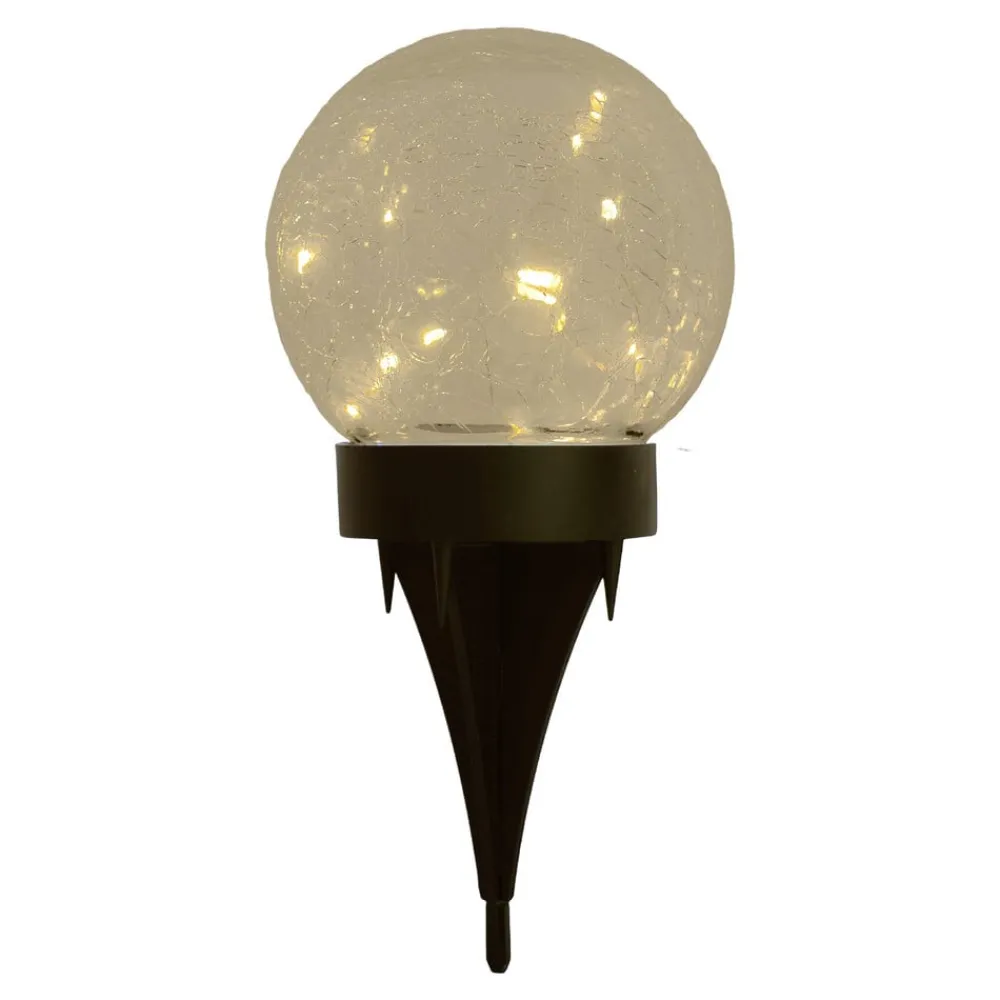 Näve Solcellelamper > LED-solcelle-dekolampe 5248203 i glas, sæt med 3