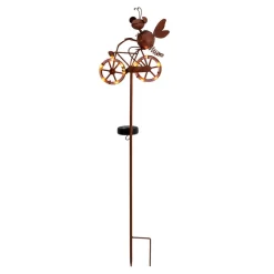 Näve Solcellelamper > LED-solcelle-dekorationslampe 5282414 med cykel