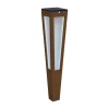 Les Jardins Solcelle Lampe Med Sensor|Sokkellamper Med Sensor > LED-solcellefakkel Tinka med sensor, 62 cm corten