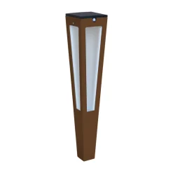 Les Jardins Solcelle Lampe Med Sensor|Sokkellamper Med Sensor > LED-solcellefakkel Tinka med sensor, 62 cm corten