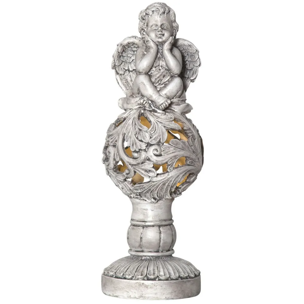 STAR TRADING Dekorationsbelysning|Solcellelamper > LED-solcellelampe Angel