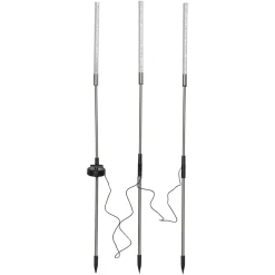 Dekorationsbelysning|Solcellelamper ^ STAR TRADING LED-solcellelampe Bubbly i sæt af 3, varm hvid