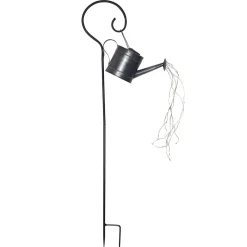 STAR TRADING Dekorationsbelysning|Solcellelamper > LED-solcellelampe Dew Drop Water Can