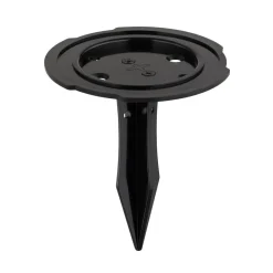 Globo Solcellelamper|Udendørs Spot > LED-solcellelampe 36505, jordspyd, væglampe, sort, aluminium