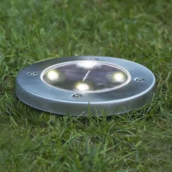 STAR TRADING Solcellelamper|Udendørs Spot > LED-solcellelampe Lawnlight, med jordspyd