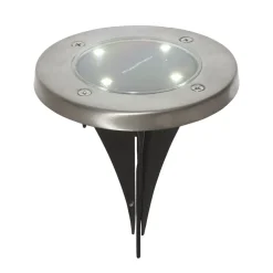 STAR TRADING Solcellelamper|Udendørs Spot > LED-solcellelampe Lawnlight, med jordspyd
