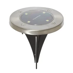 STAR TRADING Solcellelamper|Udendørs Spot > LED-solcellelampe Lawnlight, med jordspyd