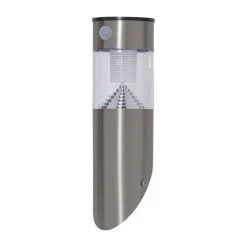 Solcelle Lampe Med Sensor|Væglampe Med Sensor ^ STAR TRADING LED-solcellelampe Marbella med bevægelsessensor