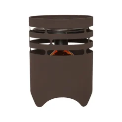 STAR TRADING Dekorationsbelysning|Solcellelamper > LED-solcellelampe Marron, højde 25 cm, brun, metal, USB-C