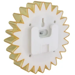Globo Dekorationsbelysning|Solcellelamper > LED-solcellelampe 33598 Solsikke Ø 13 cm, gul, plast