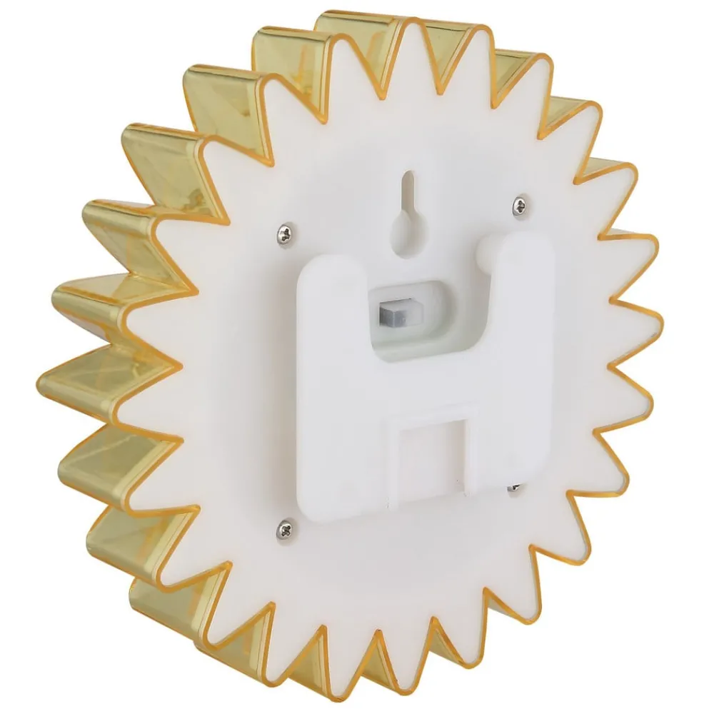 Globo Dekorationsbelysning|Solcellelamper > LED-solcellelampe 33598 Solsikke Ø 13 cm, gul, plast